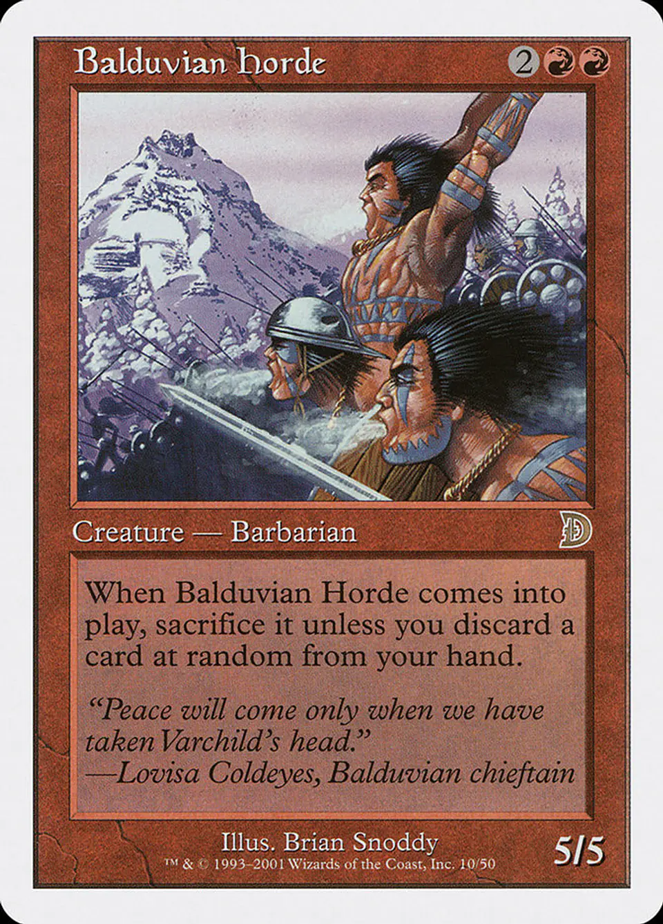 Balduvian Horde (Retro Frame) 1