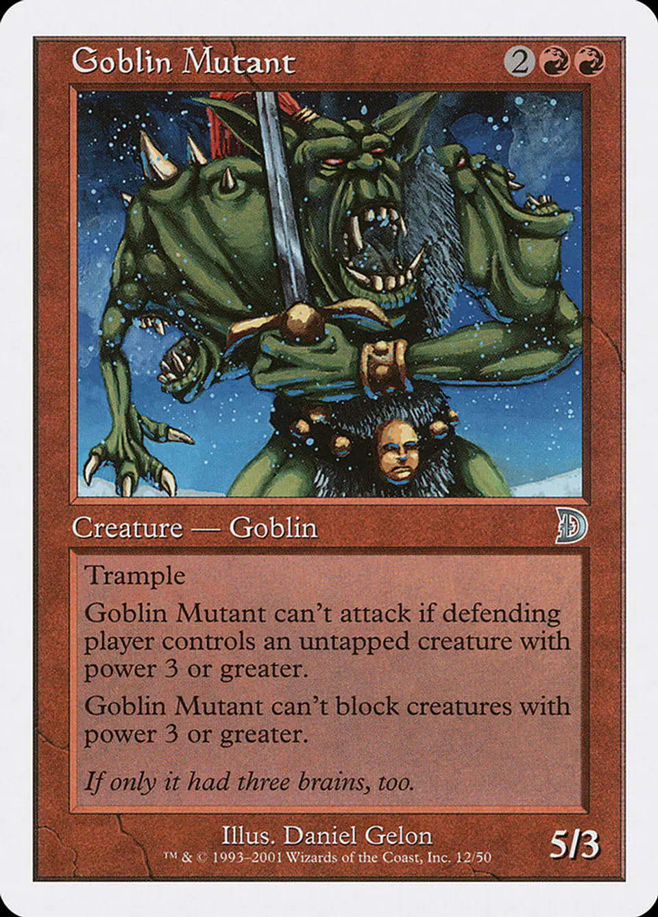 Goblin Mutant (Retro Frame) 1