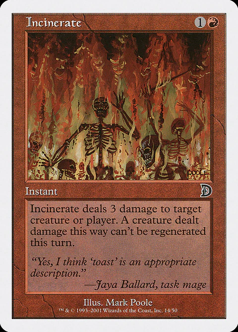 Incinerate (Retro Frame)