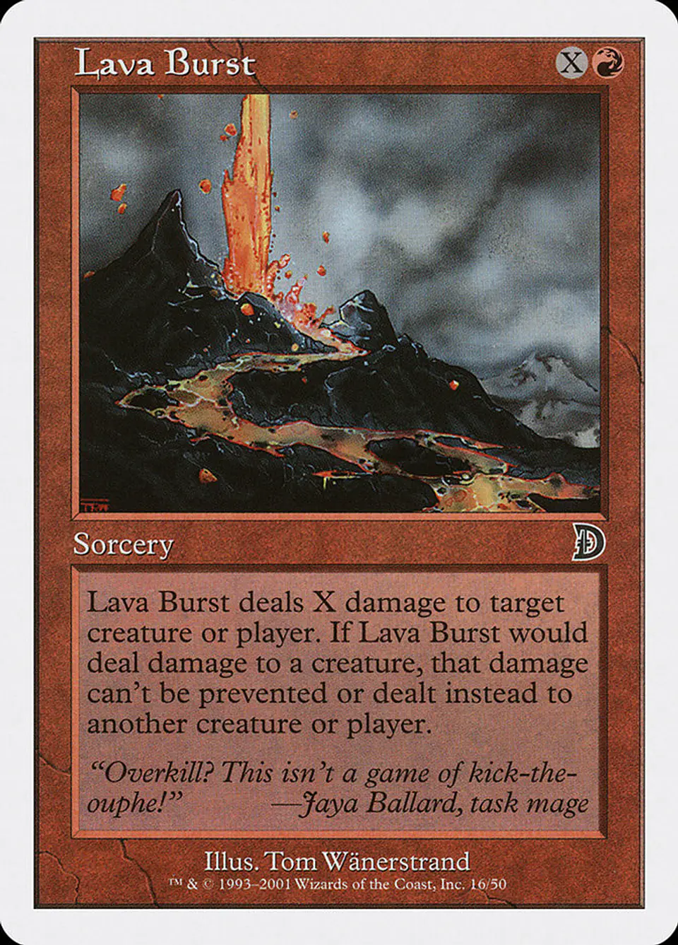 Lava Burst (Retro Frame) 1