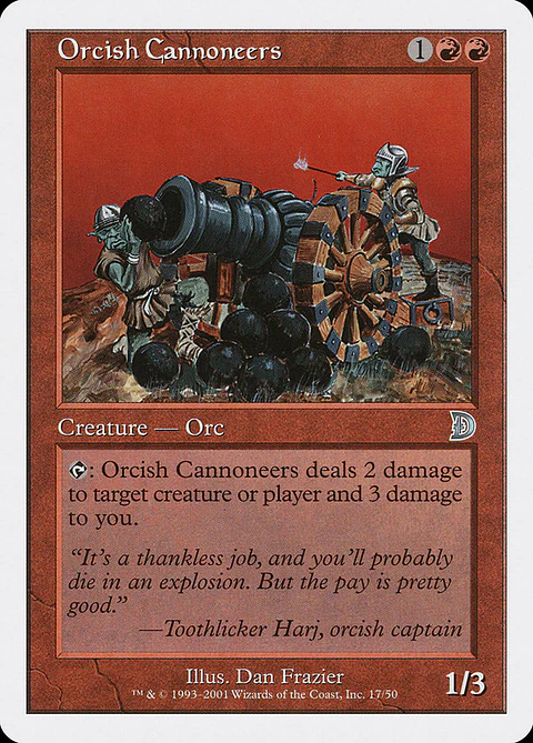 Orcish Cannoneers (Retro Frame)