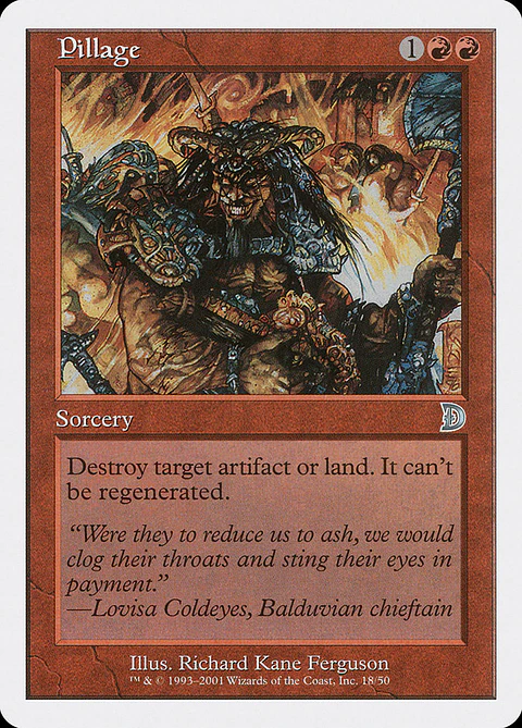 Pillage (Retro Frame)