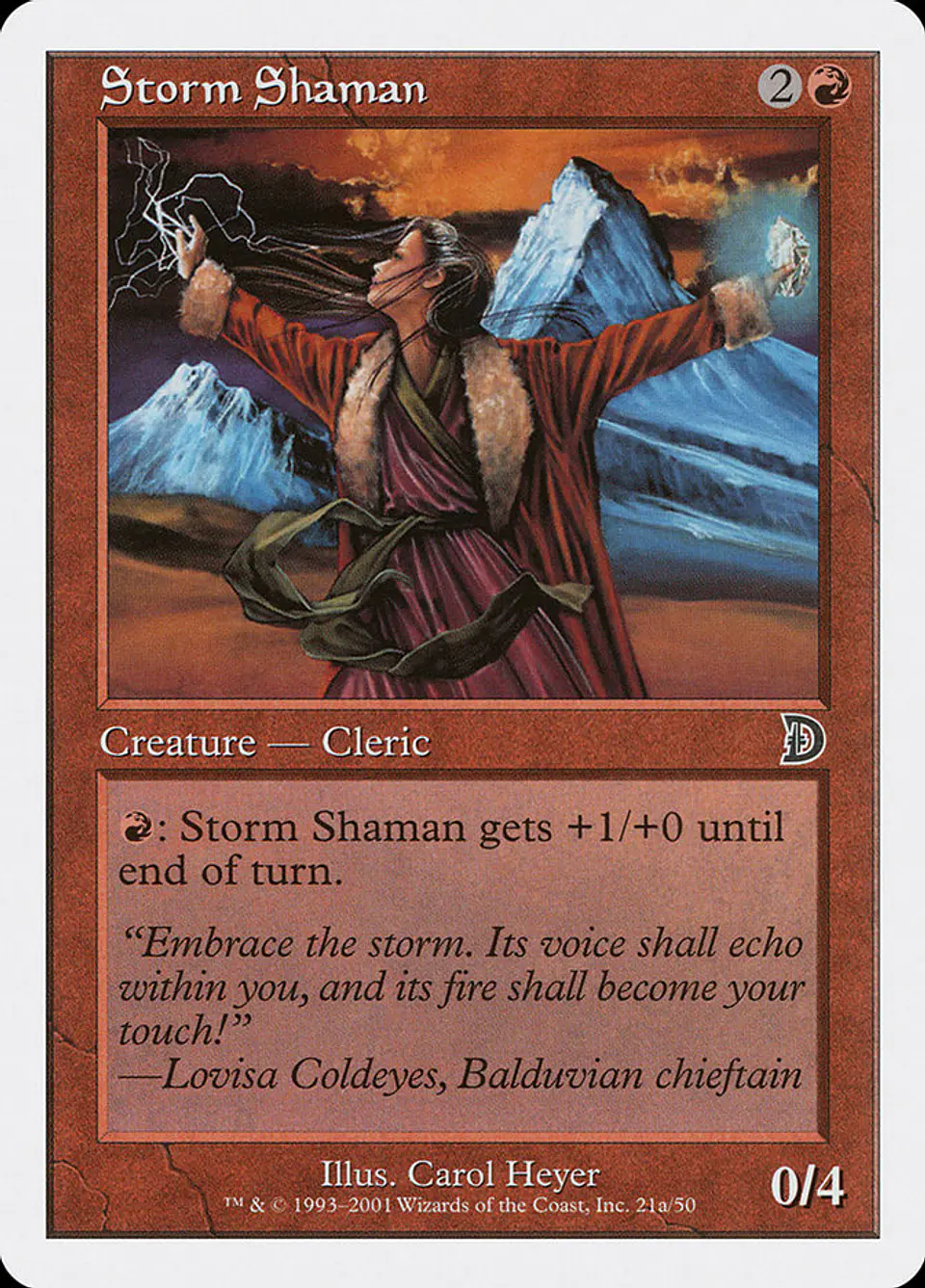 Storm Shaman (Retro Frame) 1
