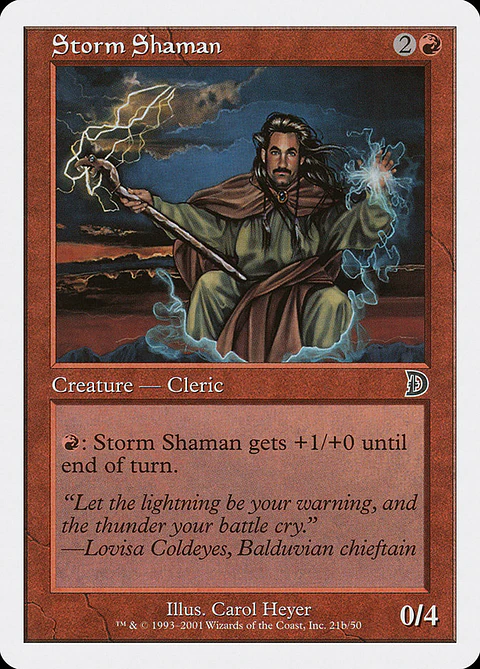 Storm Shaman (Retro Frame)