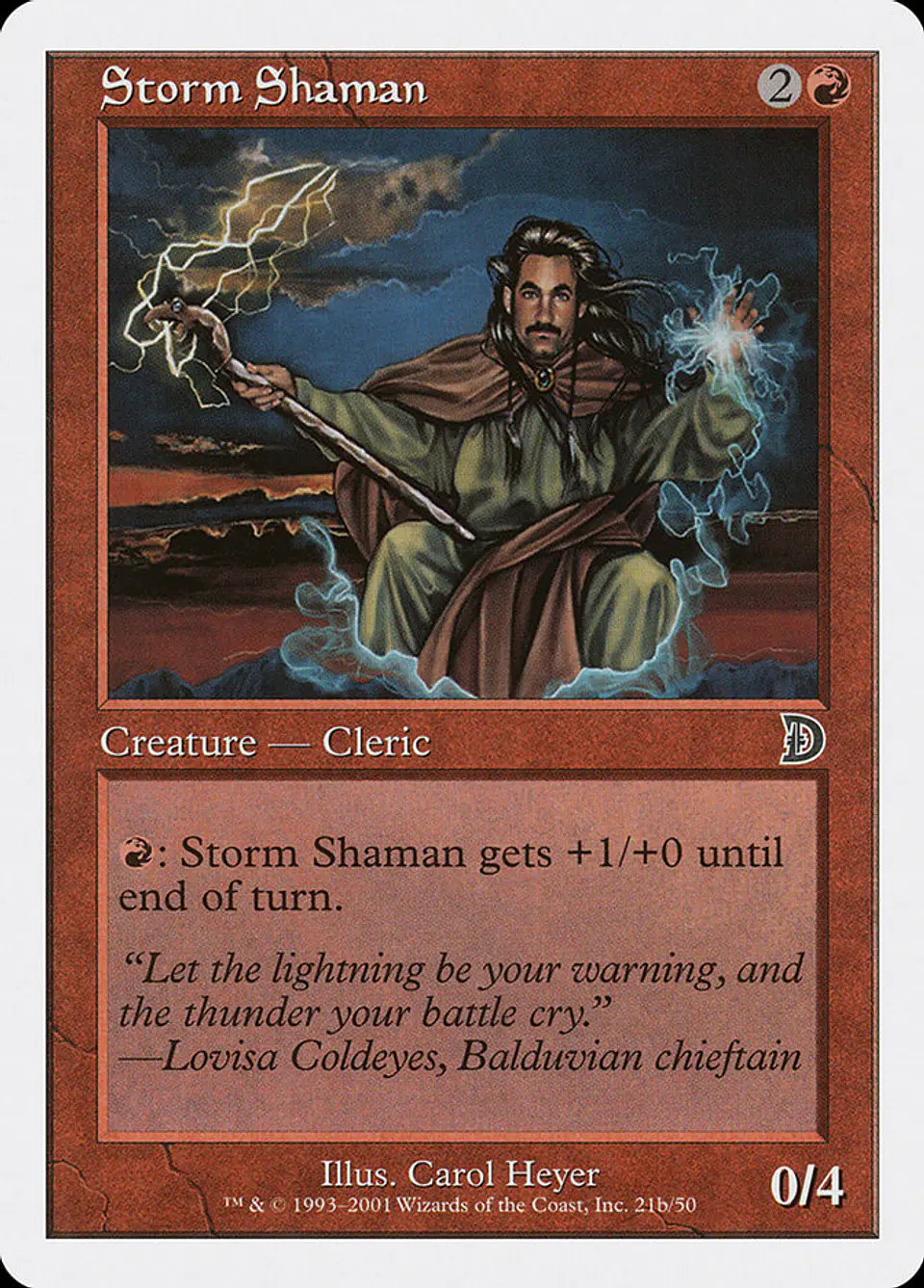 Storm Shaman (Retro Frame) 1