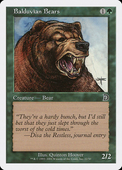 Balduvian Bears (Retro Frame)