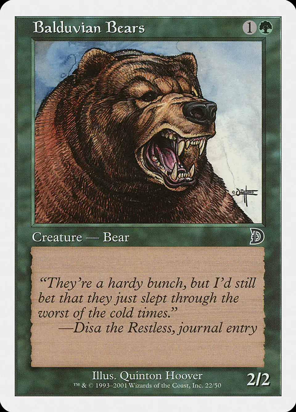 Balduvian Bears (Retro Frame) 1