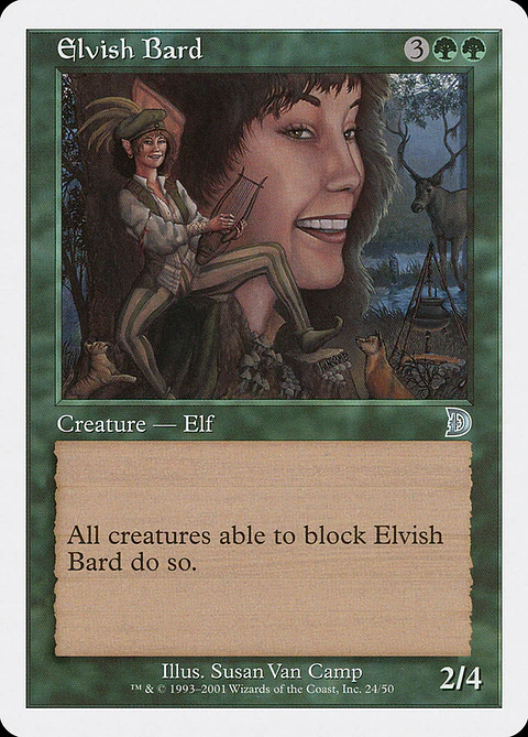 Elvish Bard (Retro Frame)