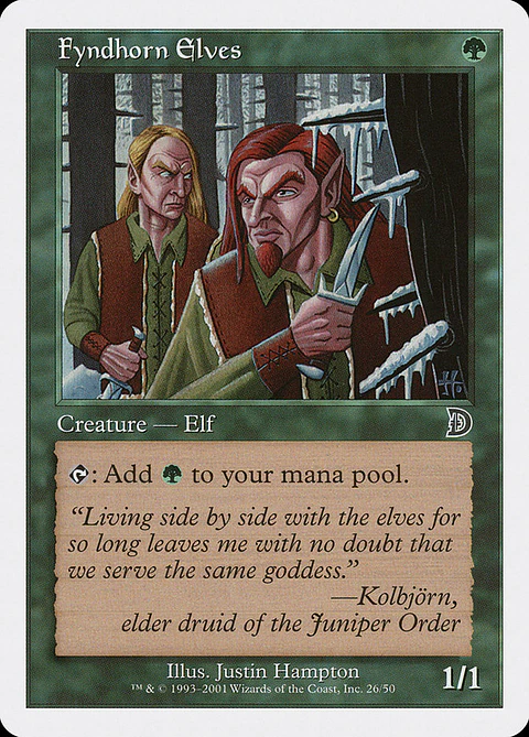 Fyndhorn Elves (Retro Frame)