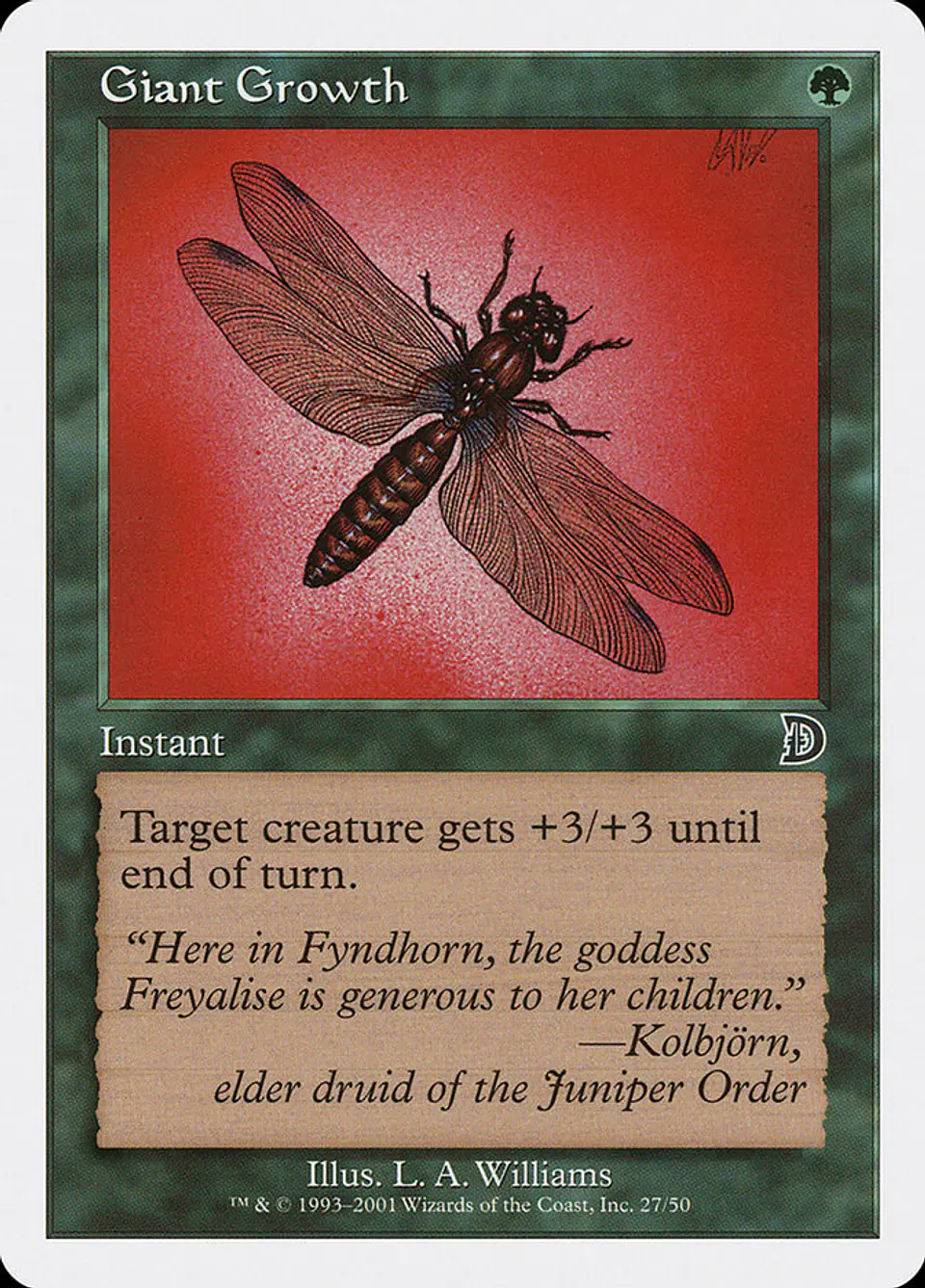Giant Growth (Retro Frame) 1