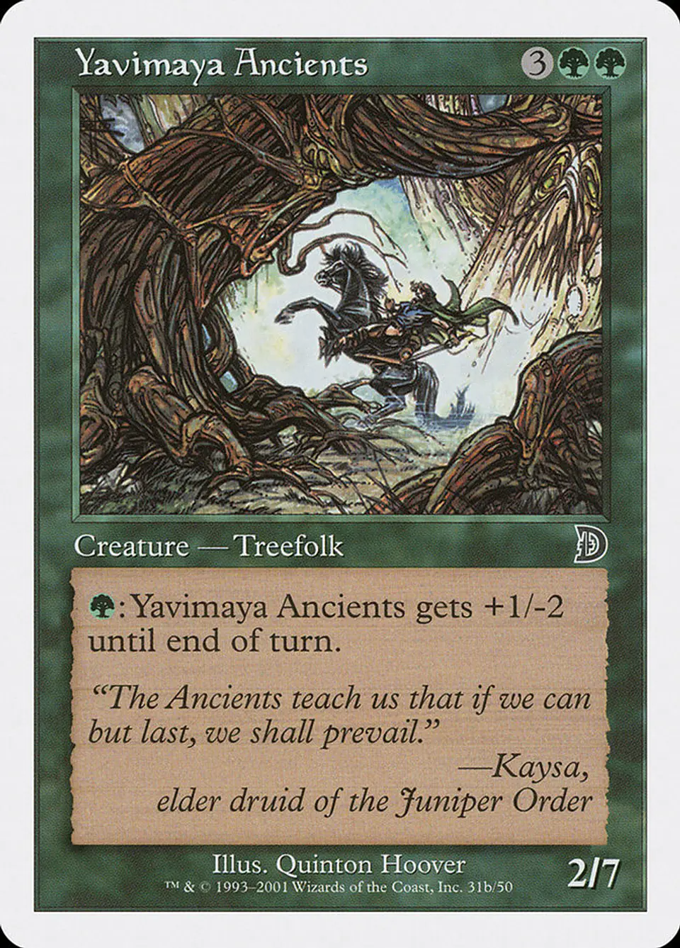 Yavimaya Ancients (Retro Frame) 1