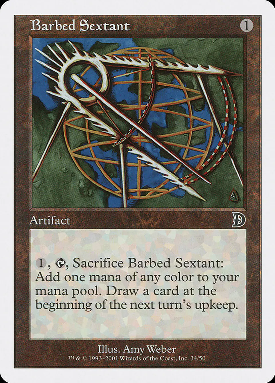 Barbed Sextant (Retro Frame) 1