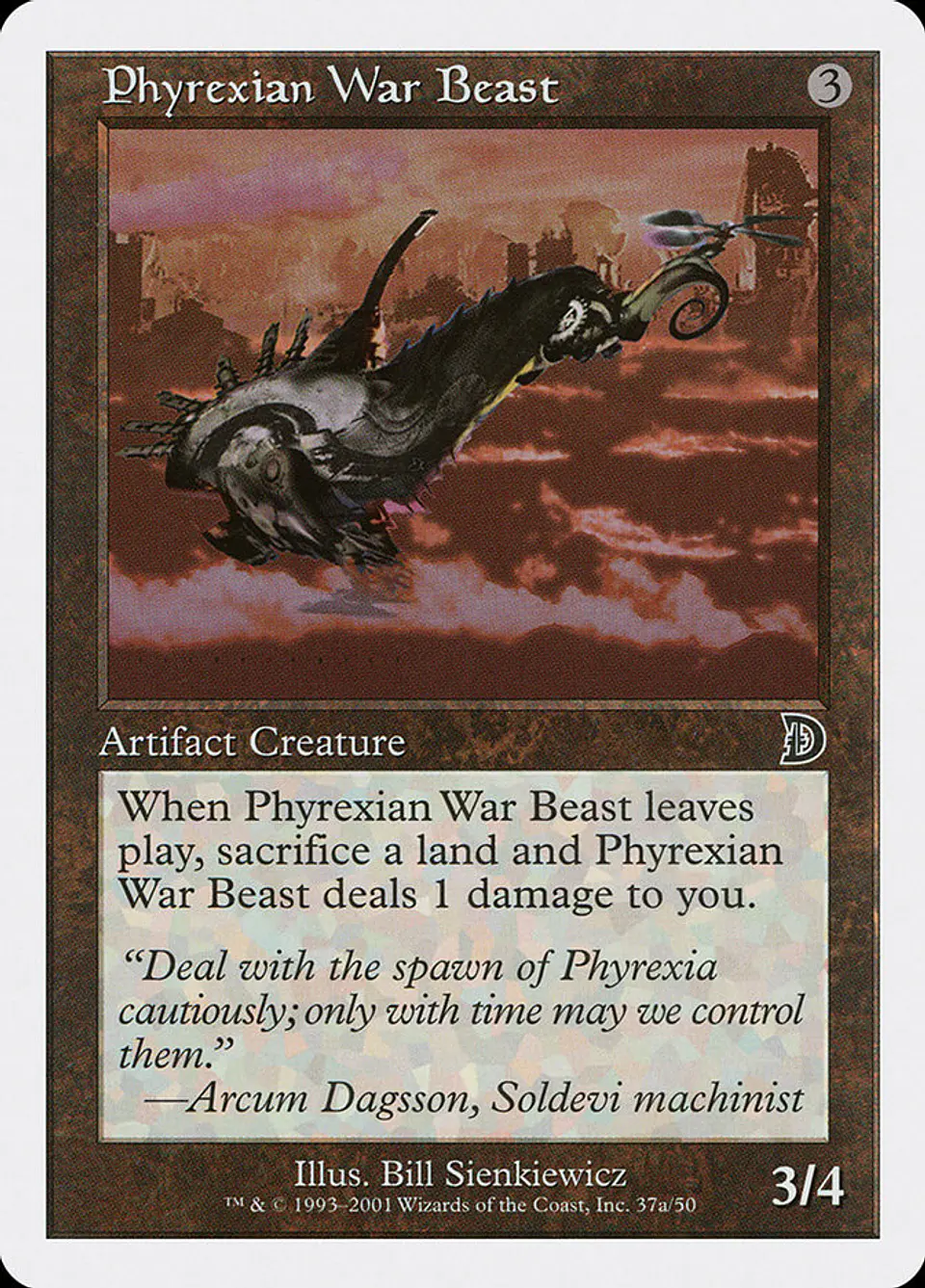 Phyrexian War Beast (Retro Frame) 1