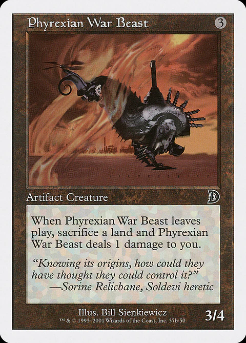 Phyrexian War Beast (Retro Frame)