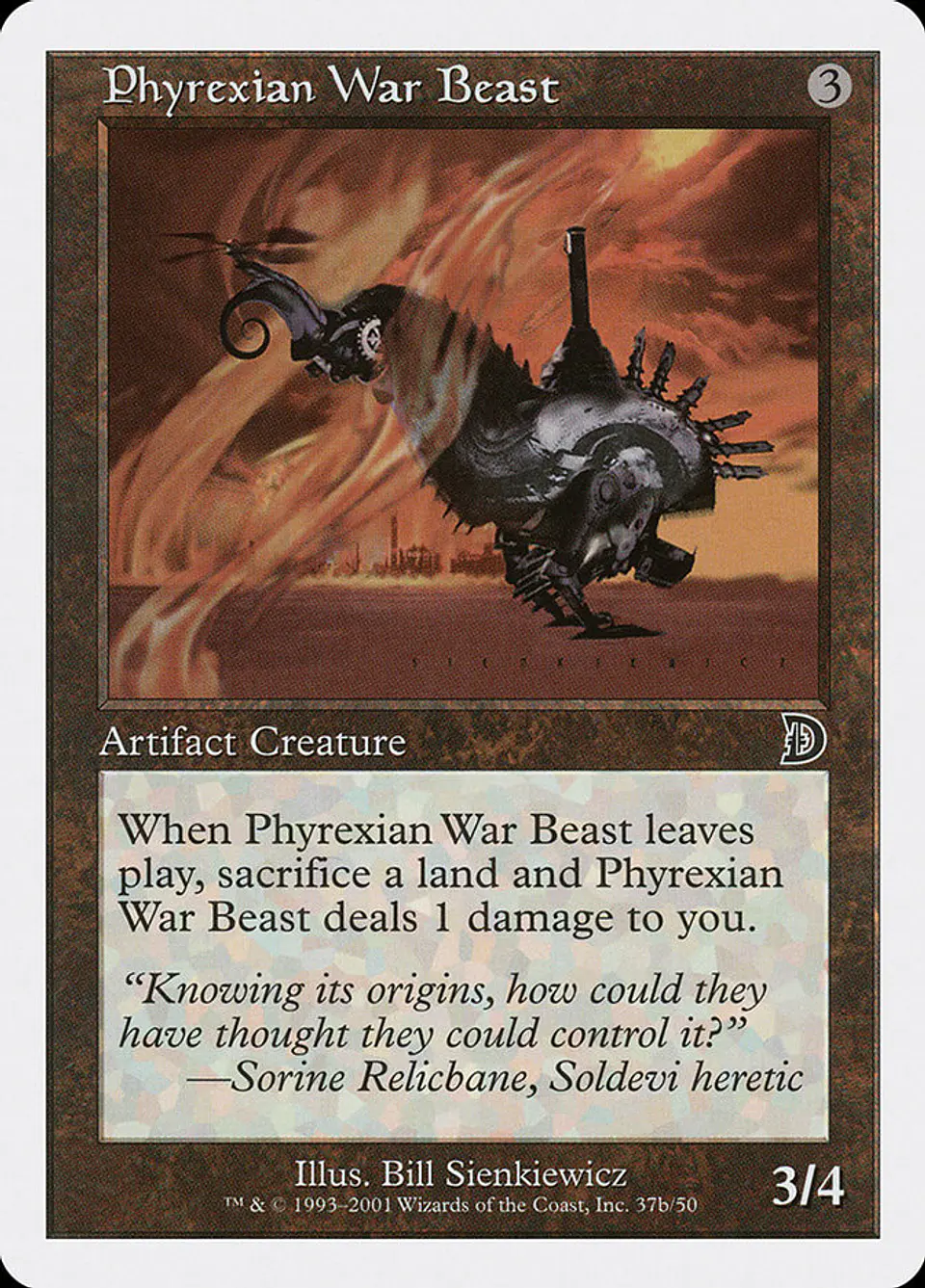 Phyrexian War Beast (Retro Frame) 1