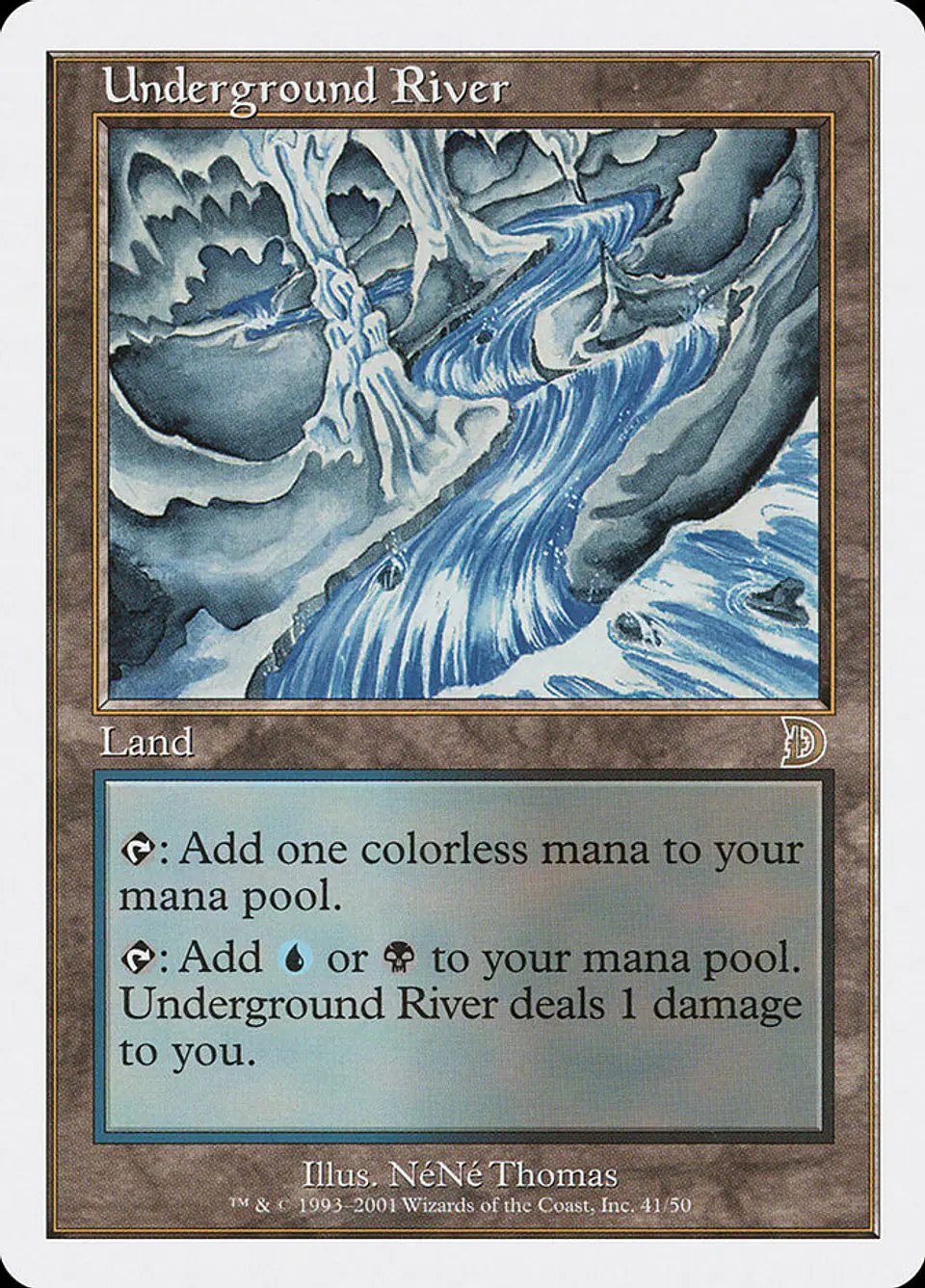 Underground River (Retro Frame) 1