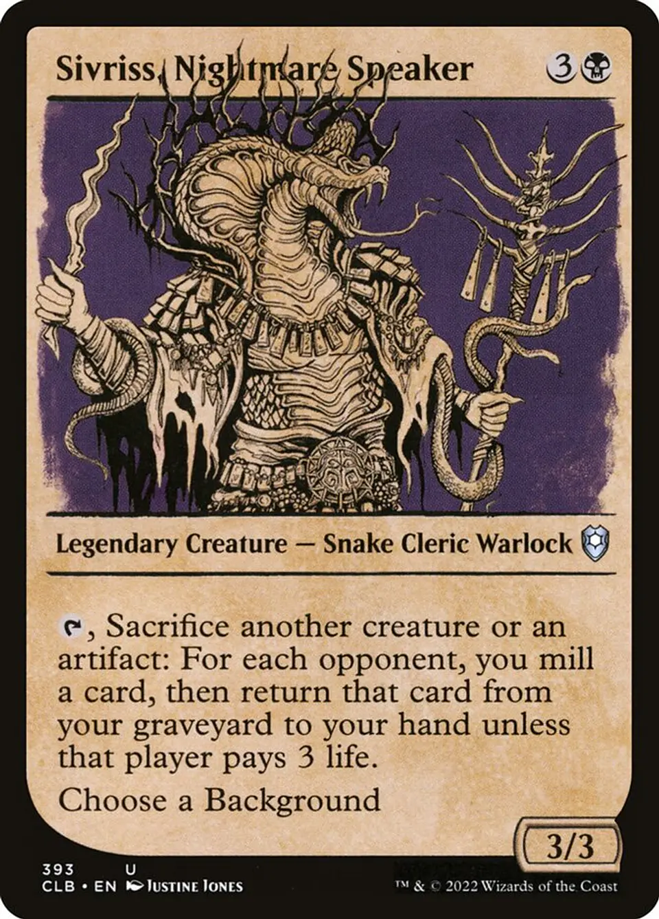 Sivriss, Nightmare Speaker (Showcase) 1