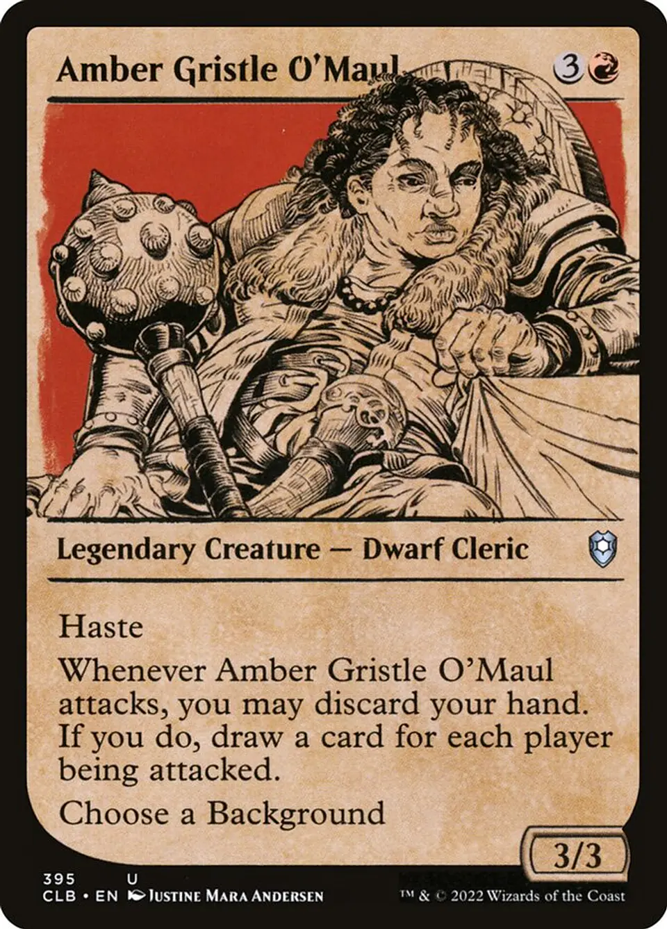 Amber Gristle O'Maul (Showcase) 1