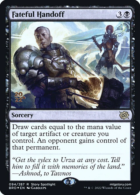 Fateful Handoff (Pre-release)