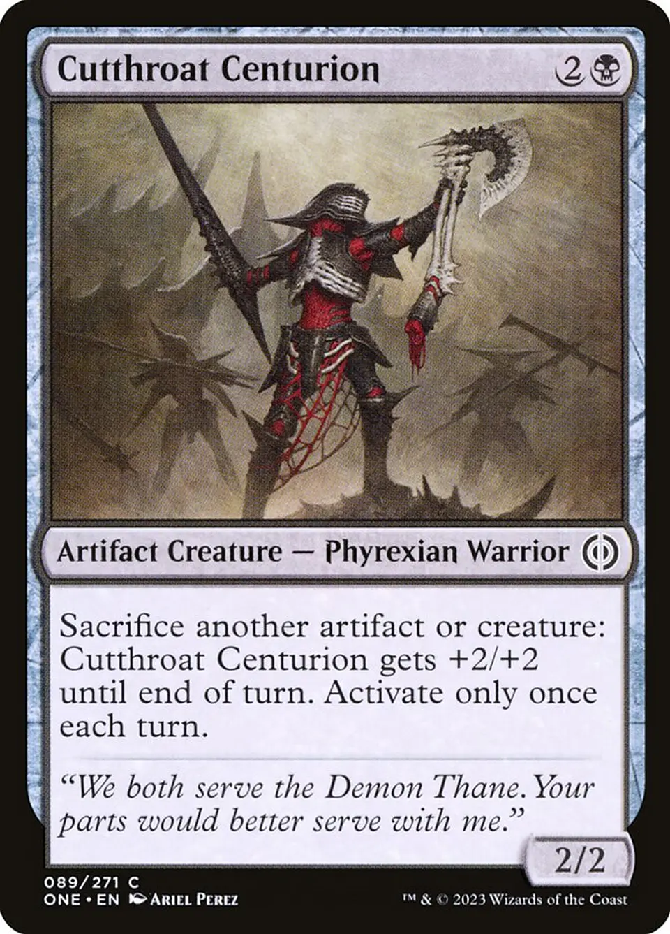 Cutthroat Centurion 1