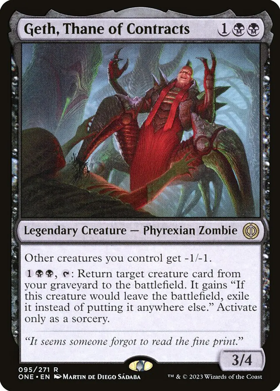 Geth, Thane of Contracts 1