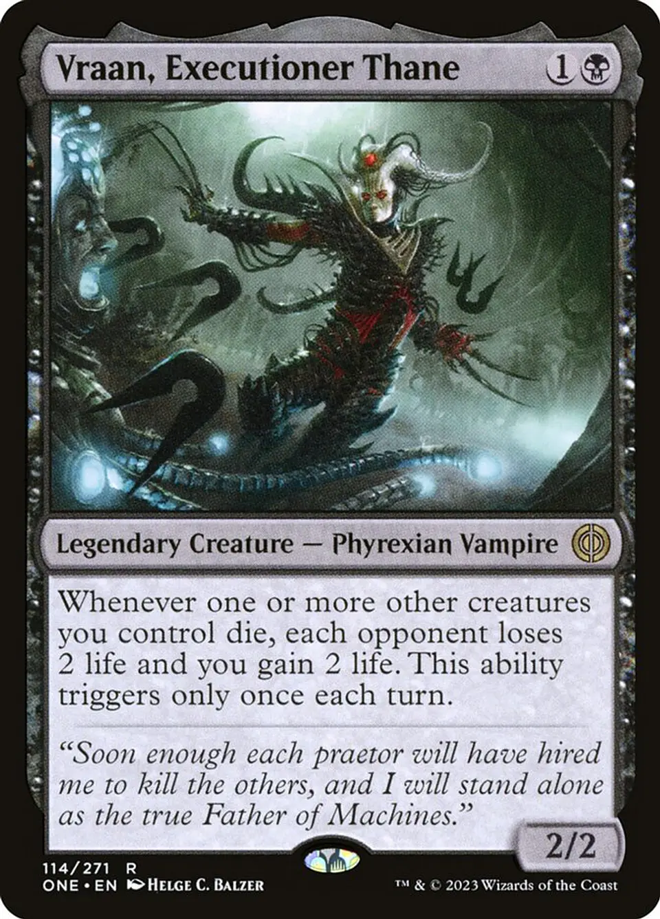 Vraan, Executioner Thane 1