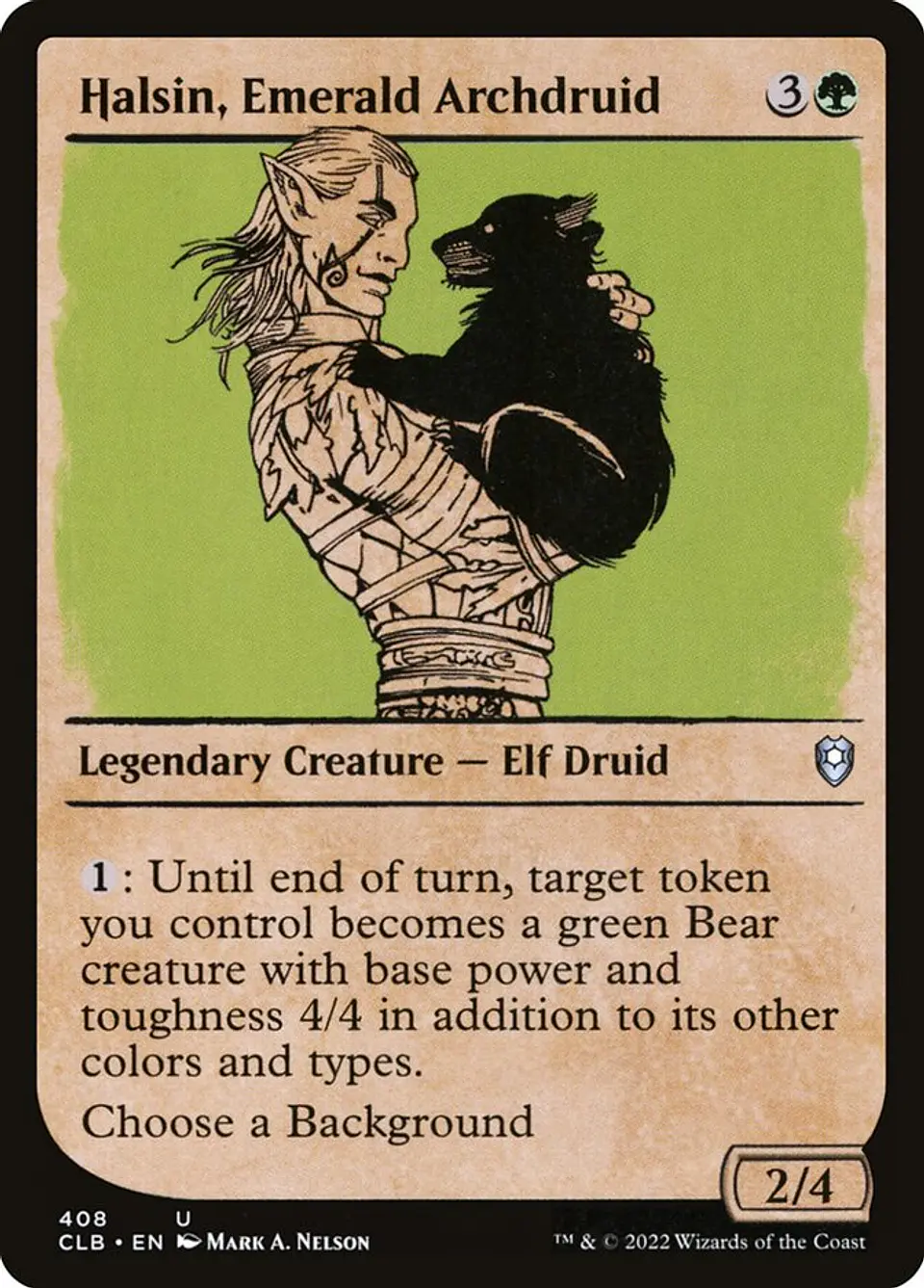 Halsin, Emerald Archdruid (Showcase) 1