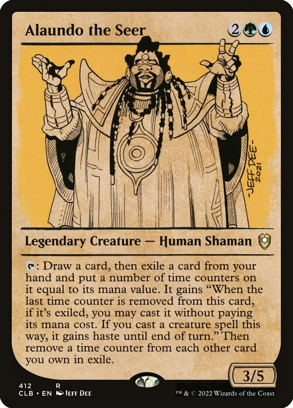 Alaundo the Seer (Showcase) 1