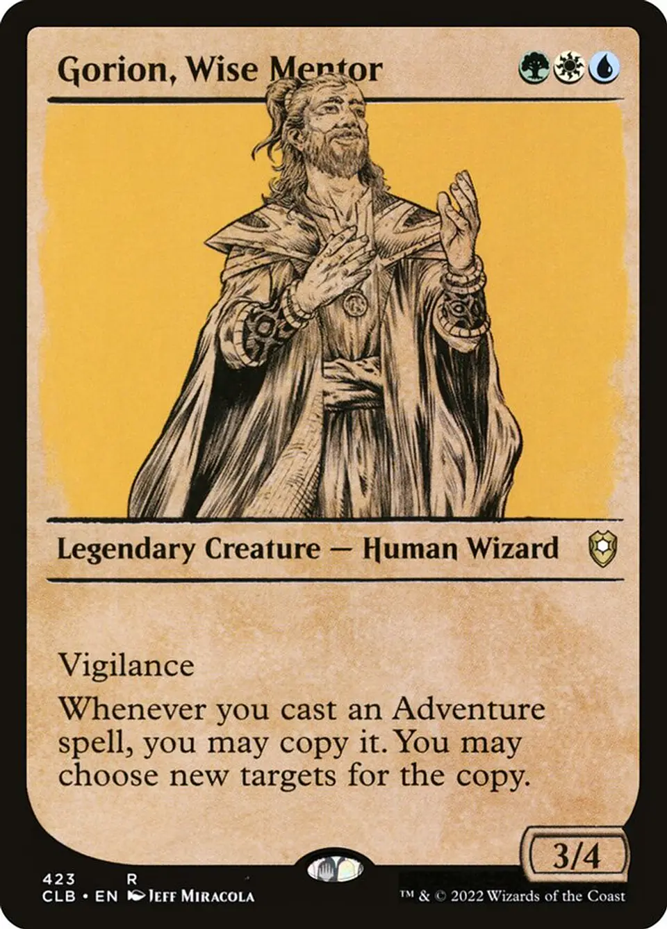 Gorion, Wise Mentor (Showcase) 1
