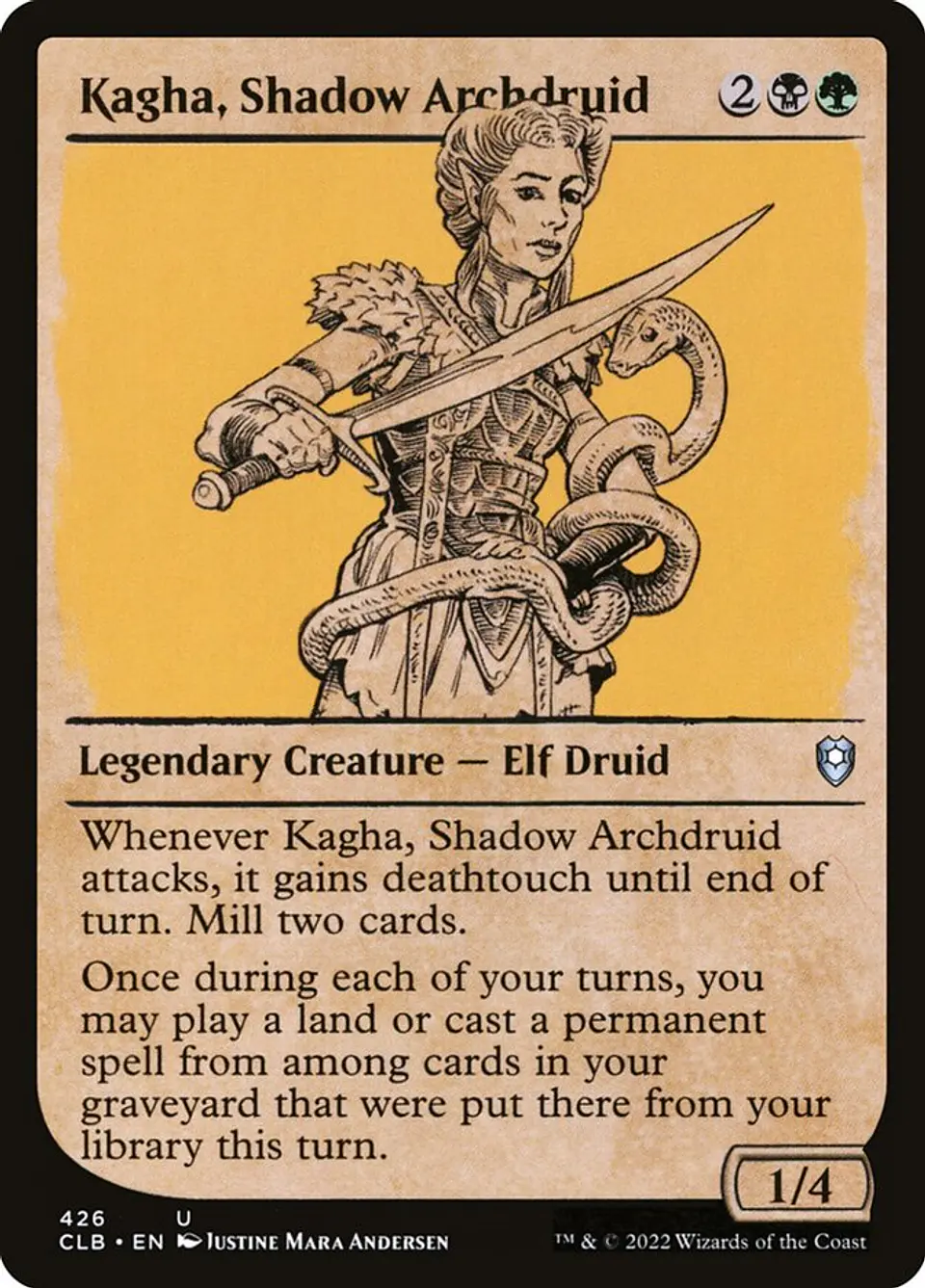 Kagha, Shadow Archdruid (Showcase) 1