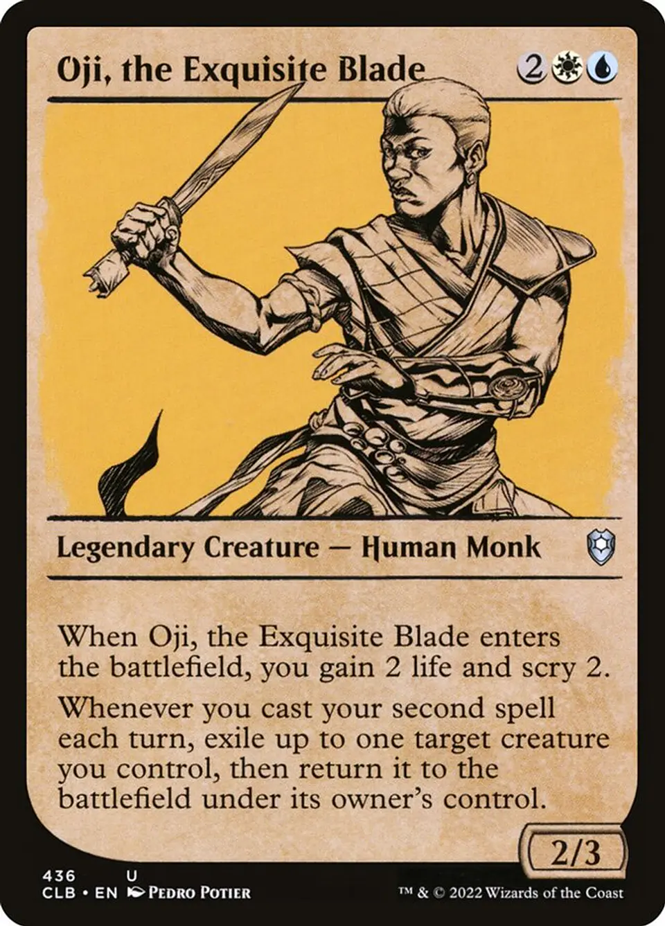 Oji, the Exquisite Blade (Showcase) 1