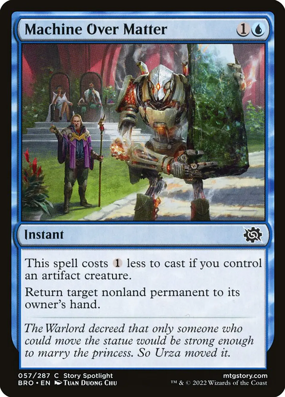 Machine Over Matter 1
