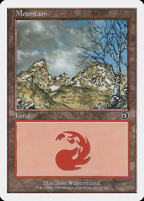 Mountain (Retro Frame)