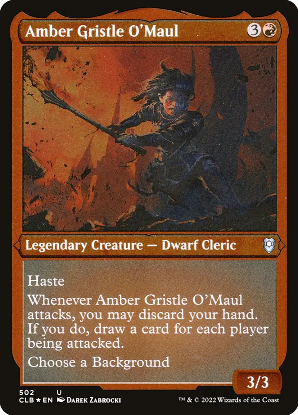 Amber Gristle O'Maul 1