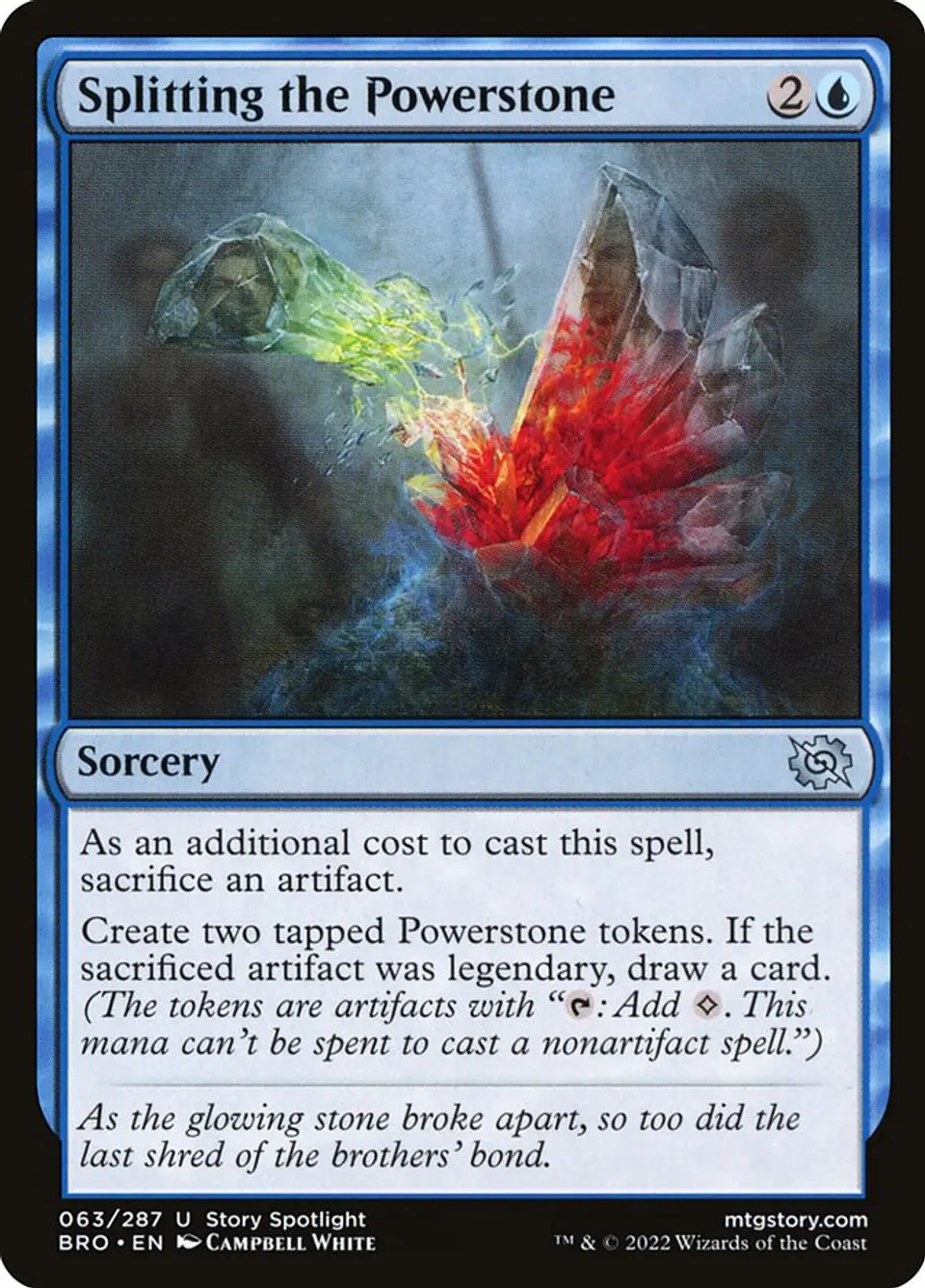 Splitting the Powerstone 1