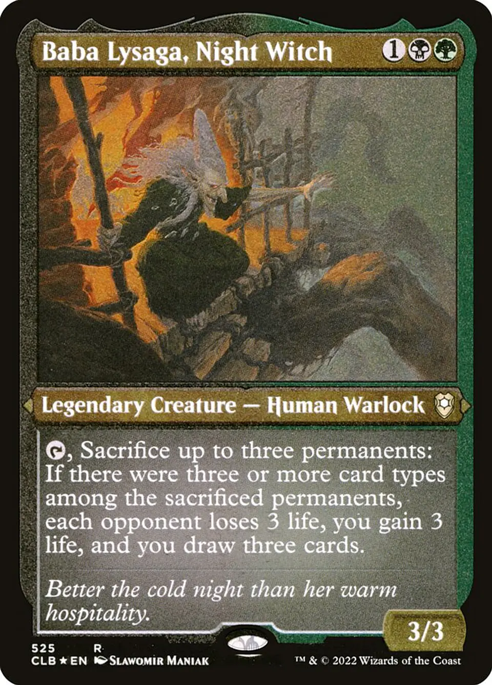 Baba Lysaga, Night Witch 1