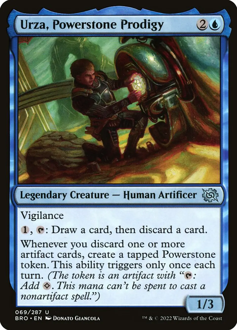 Urza, Powerstone Prodigy 1