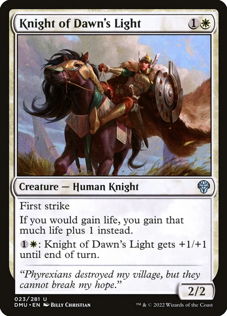 Knight of Dawn's Light 1