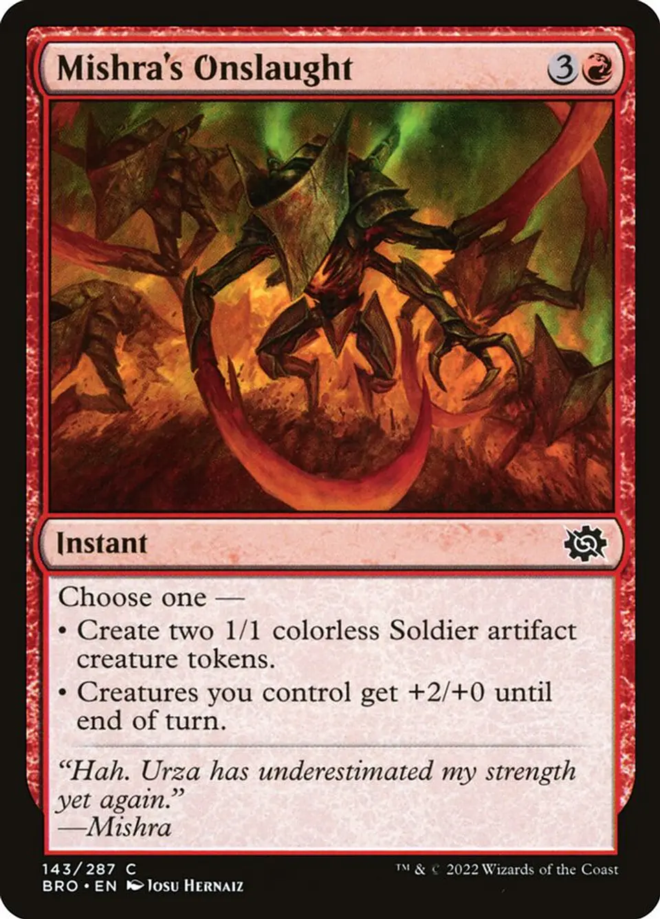 Mishra's Onslaught 1
