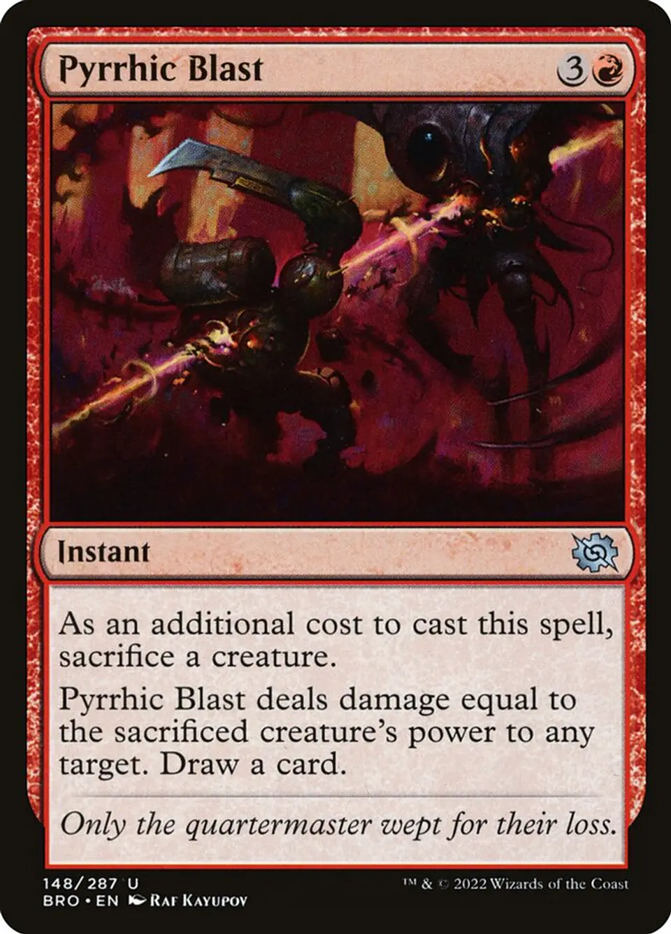 Pyrrhic Blast 1