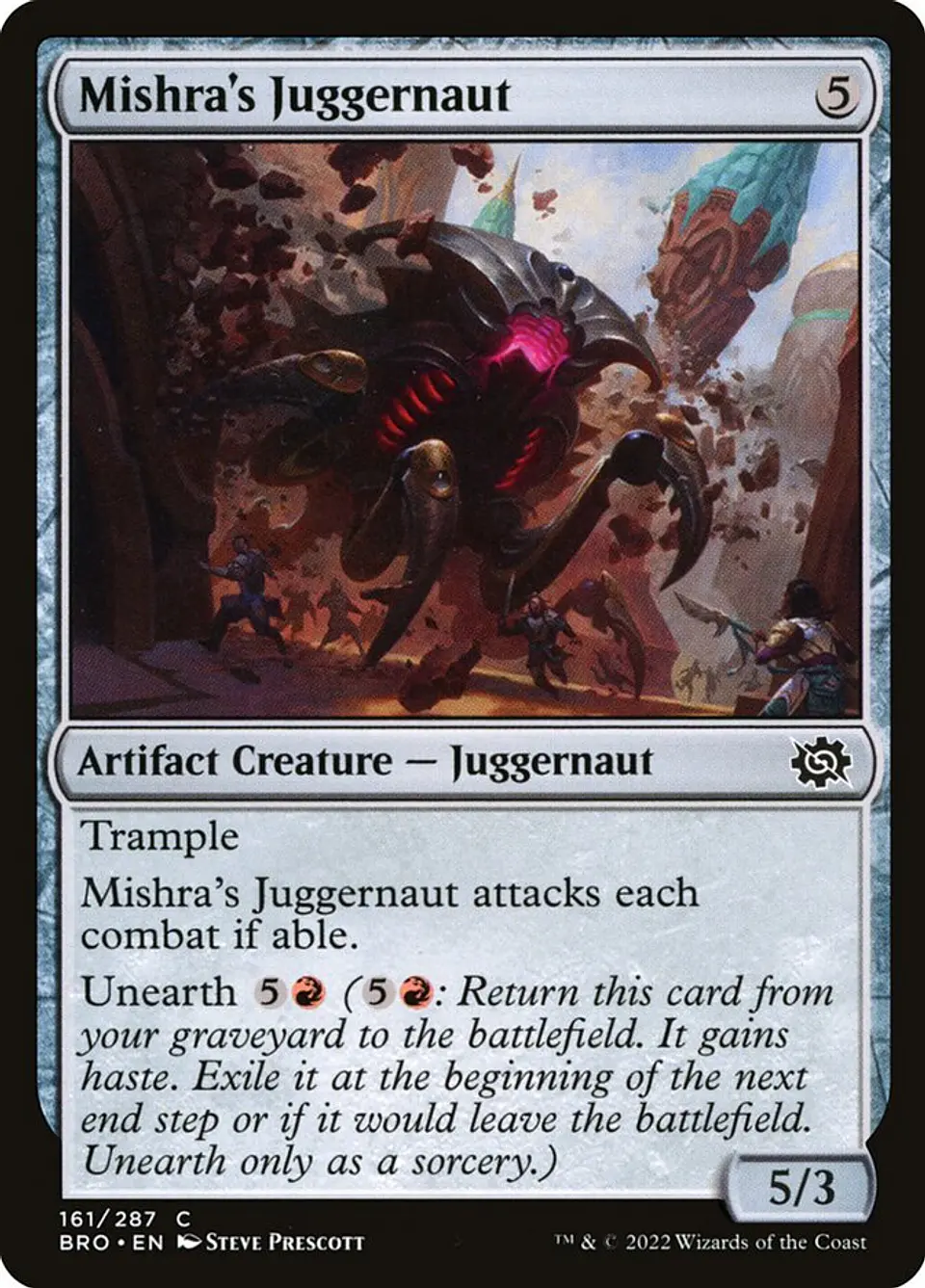 Mishra's Juggernaut 1
