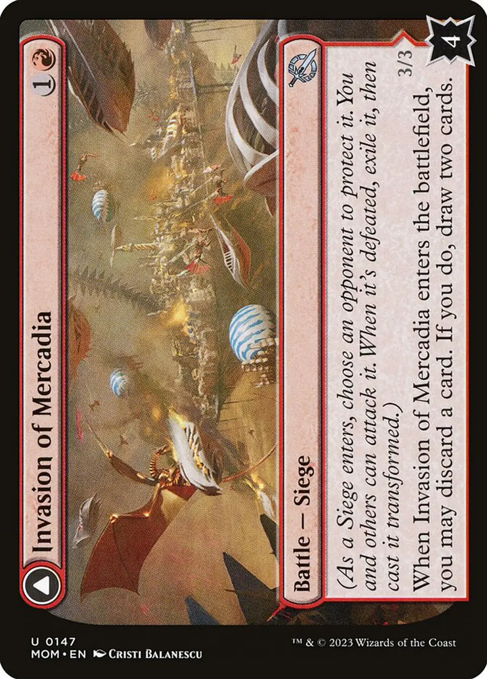 Invasion of Mercadia // Kyren Flamewright 1