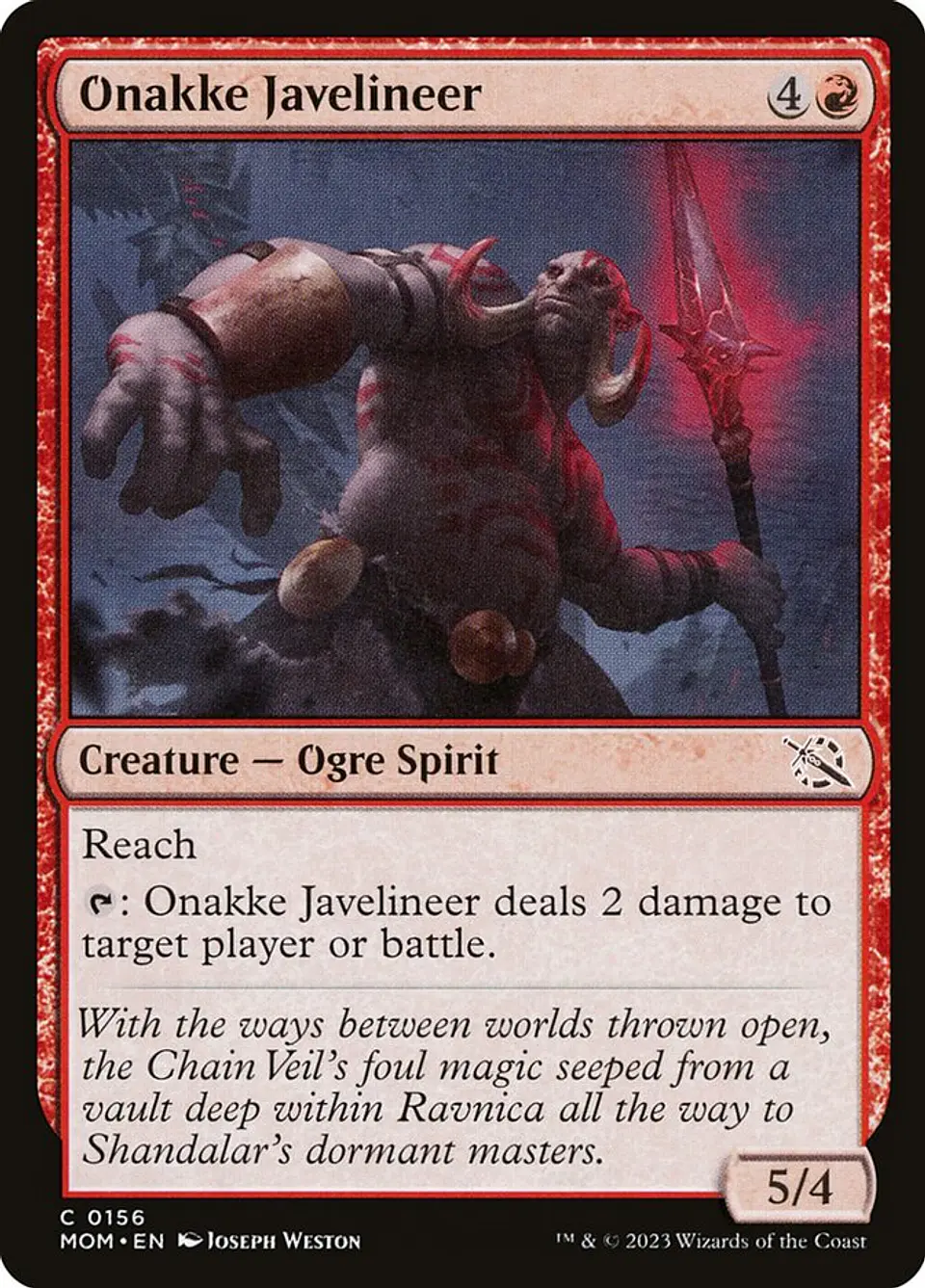 Onakke Javelineer 1