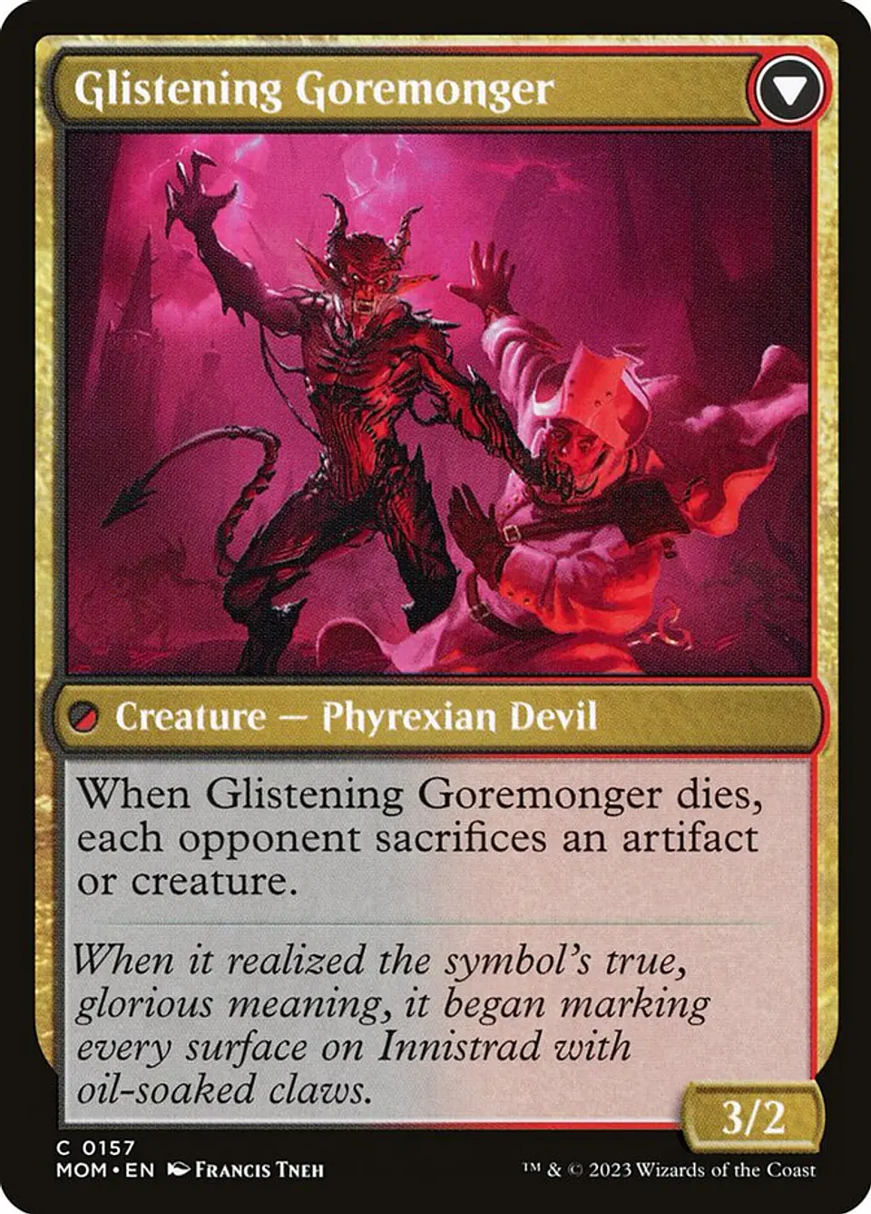 Pyretic Prankster // Glistening Goremonger 2