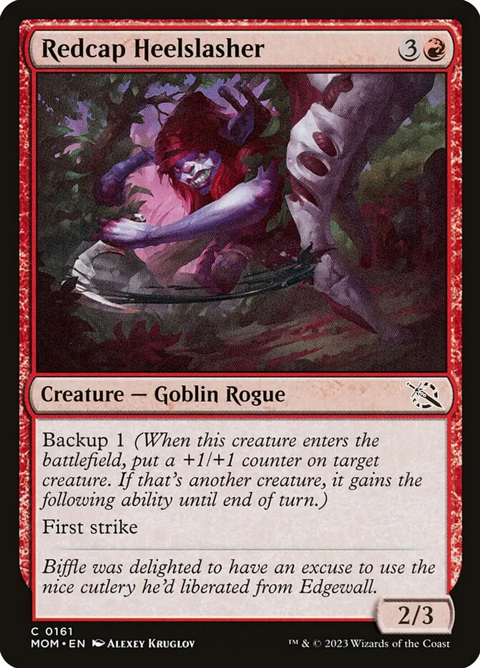 Redcap Heelslasher 1