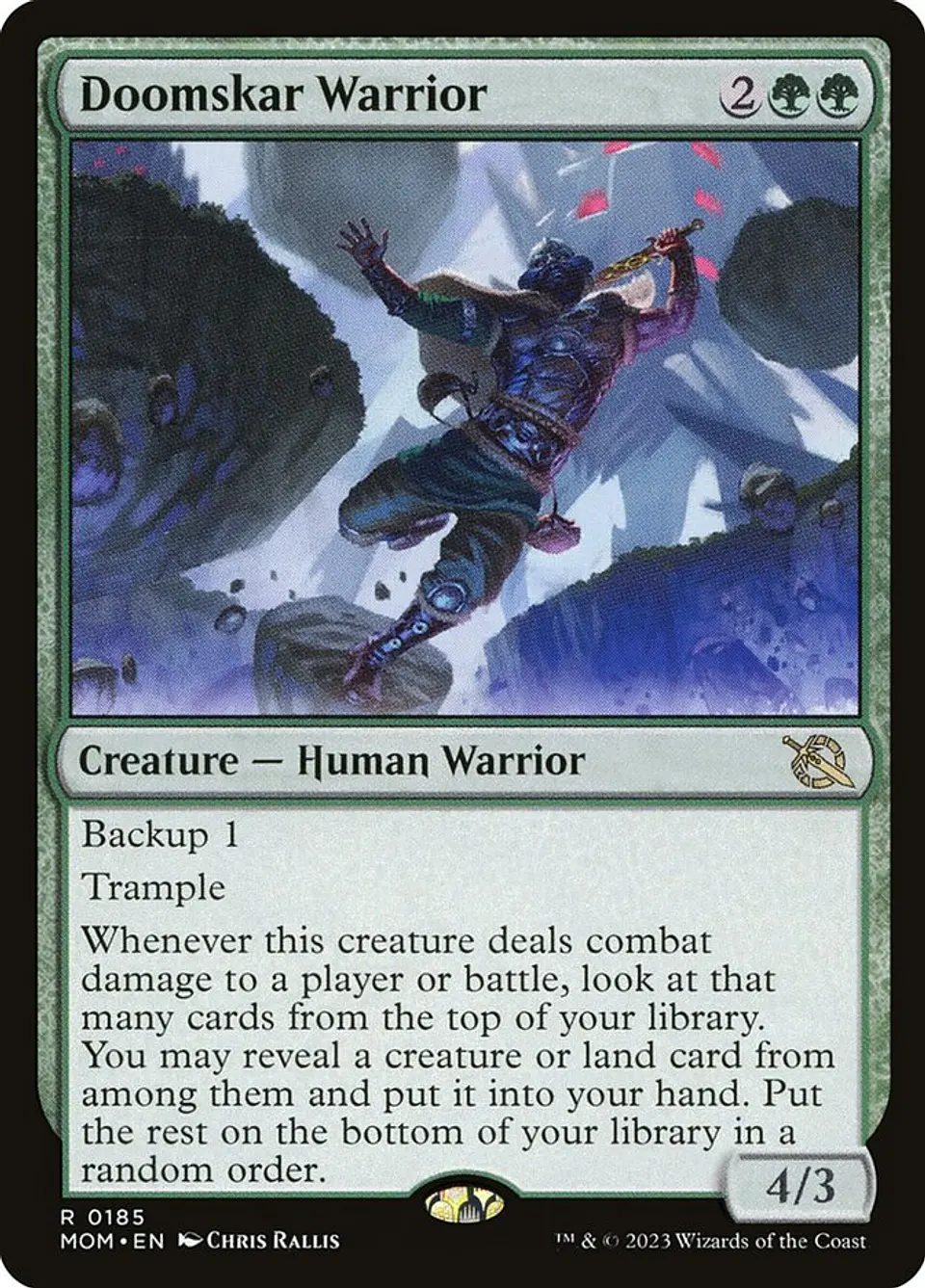 Doomskar Warrior 1