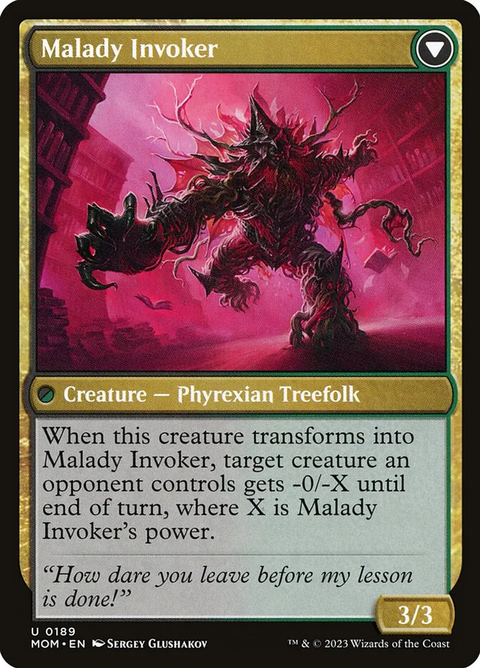 Herbology Instructor // Malady Invoker 2