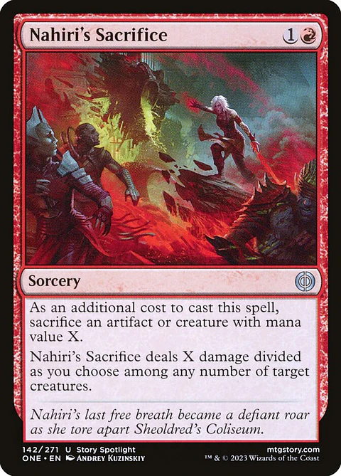 Nahiri's Sacrifice