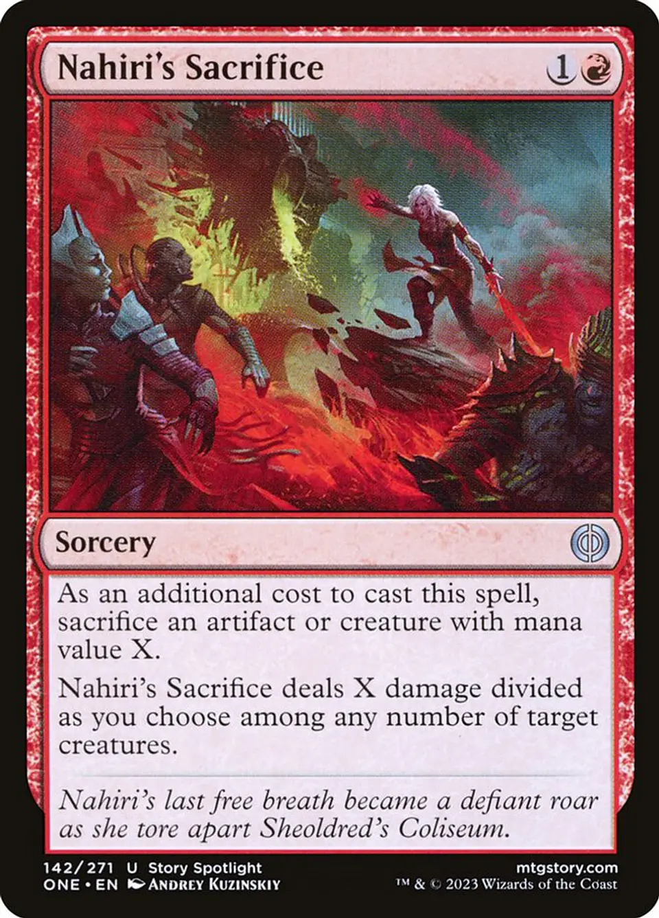 Nahiri's Sacrifice 1