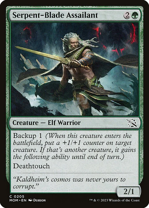 Serpent-Blade Assailant